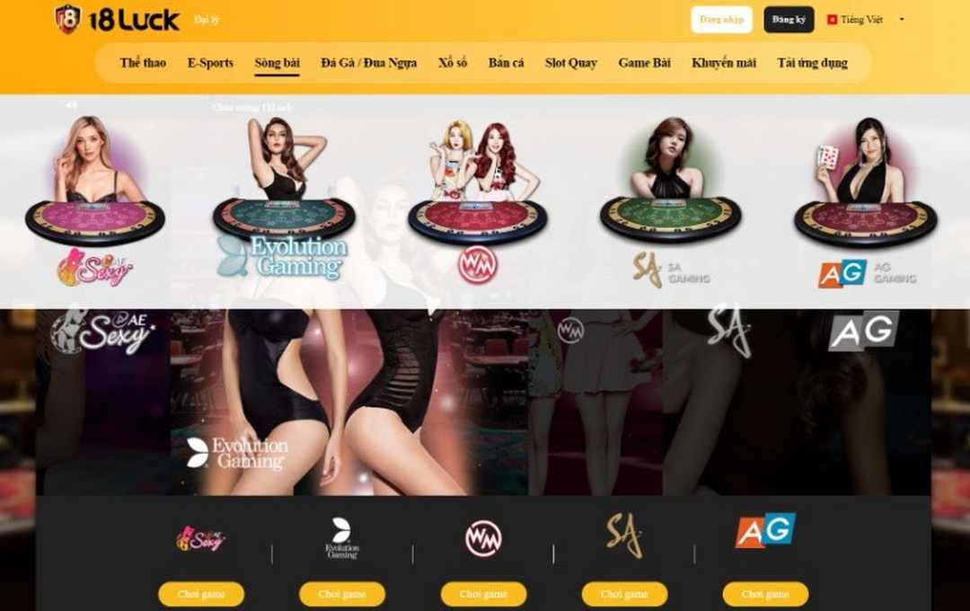 Mọi giao dịch của 18Luck đều chân thực và minh bạch